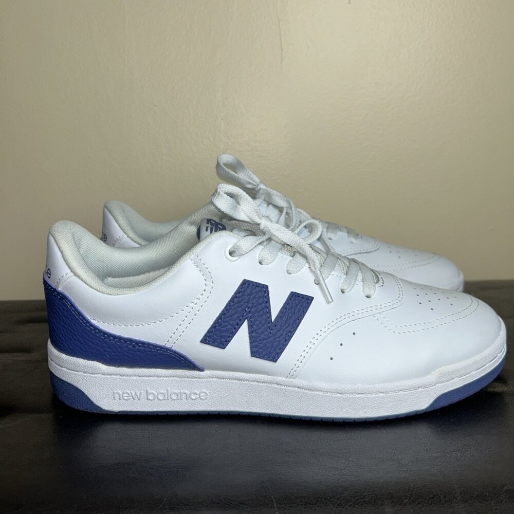 New Balance BB80 White Navy Men’s 10.5  Basketball Shoes New No Box